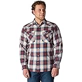 Carhartt Men's Montana Rugged Flex Relaxed Fit Lightweight Long-Sleeve Snap-Front Plaid Shirt