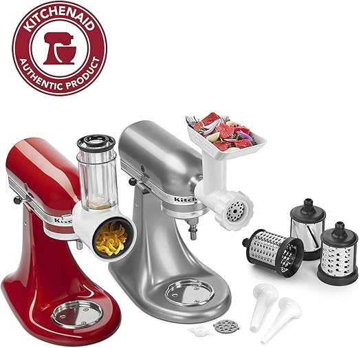 Amazon Com Kitchenaid Ksmgssa Mixer Attachment Pack White