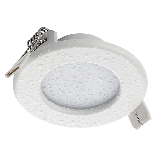 Sebson Recessed Ceiling Light Ip44 Led Panel Light Bathroom