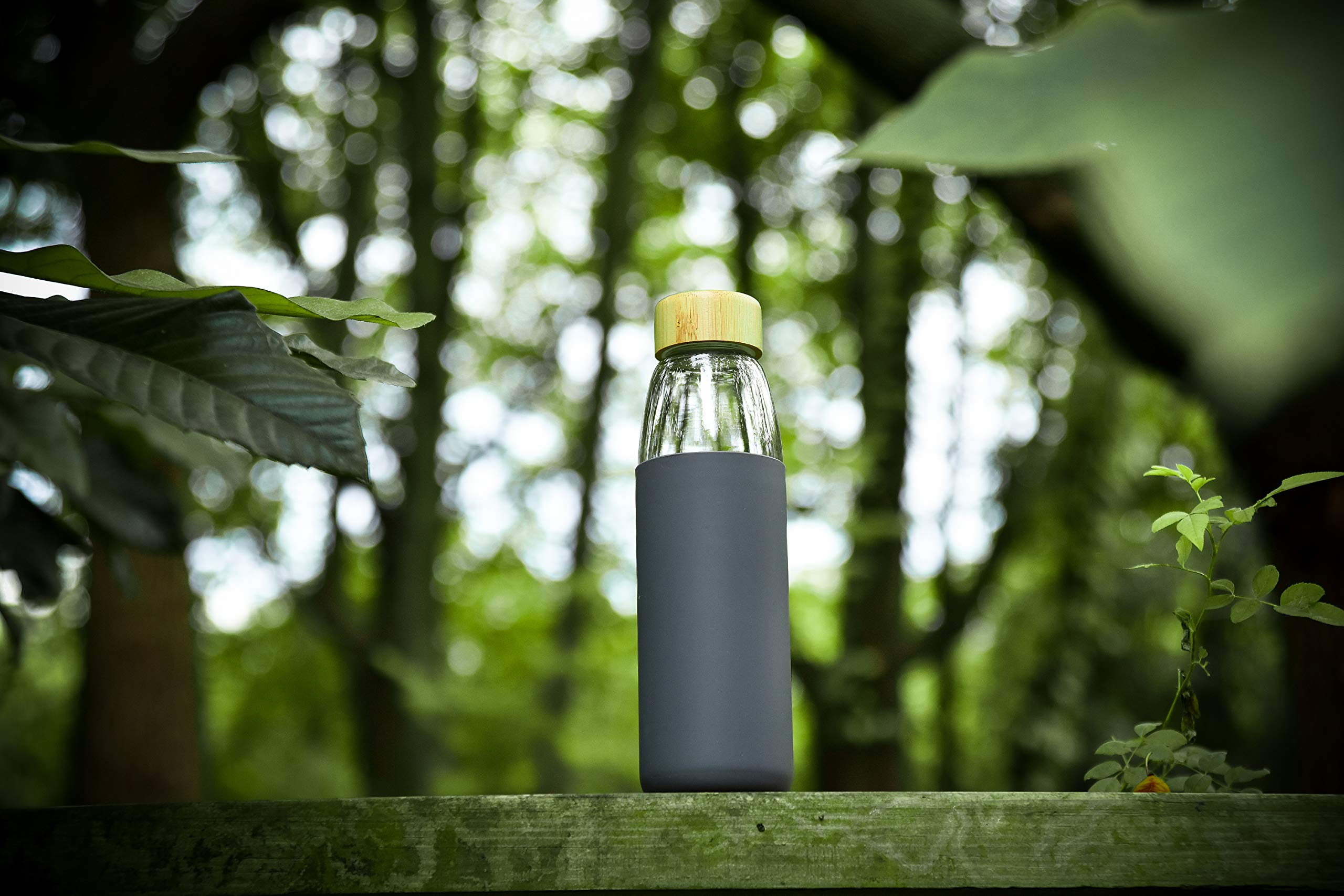 Veegoal Glass Water Bottles
