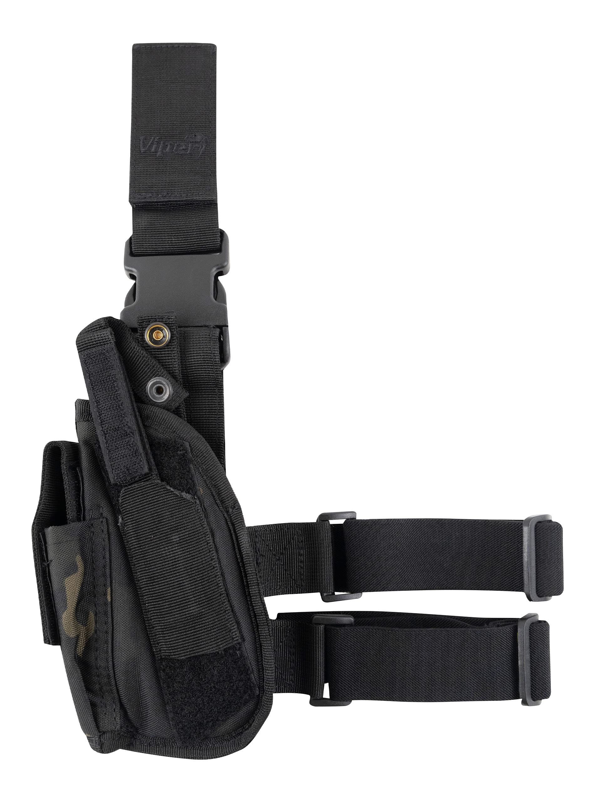 Viper TACTICAL Leg Holster Left Hand V-Cam Black