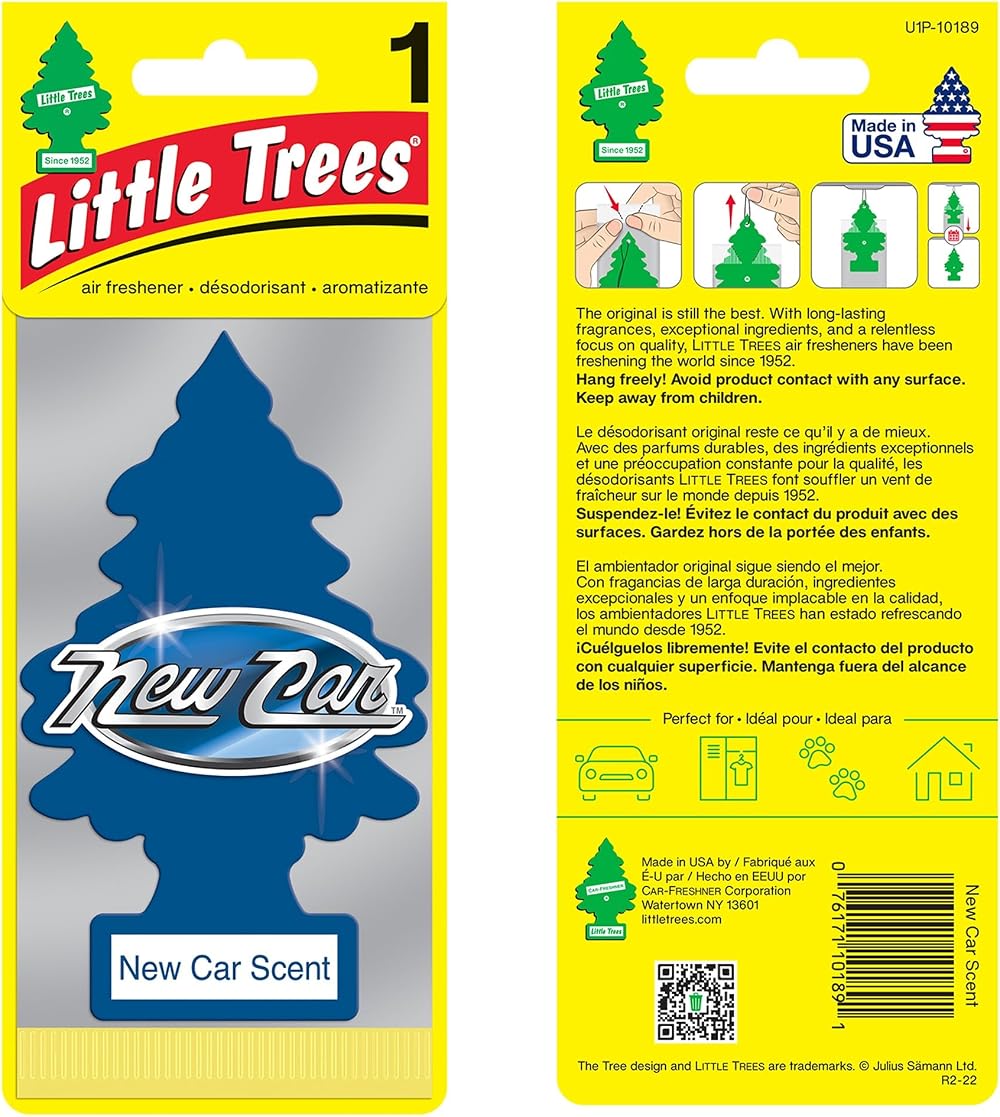 Little Trees New Car Fragrance Air Freshener Brand NEW Car Scent