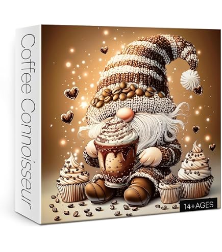 1000 Teile Puzzle 'Crystal Blue Gnome' – Magisches Schmetterling & Herz Design Für Erwachsene