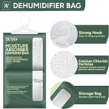 Zuvo Wardrobe Dehumidifier Hanging Bags - Pack of 6 for Moisture Control view 5