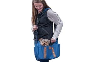 Pet Gear Tote/Sling Carrier for Cats/Dogs, Storage Pocket, Removable Washable Liner, Zippered Top and Mesh Windows, 2 Models, 6 Colors