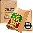 125 Pcs 9x13 Inch Parchment Paper Sheets by Baker's Signature | Parchment Baking Paper, Unbleached Parchment Paper - Perfect for Baking, Precut Non-Stick Sheets, Eco-Friendly, Will Not Curl or Burn