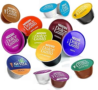 Nescafé® Dolce Gusto® Probierpaket - 42 verschiedene Kapseln / 31 verschiedene Sorten