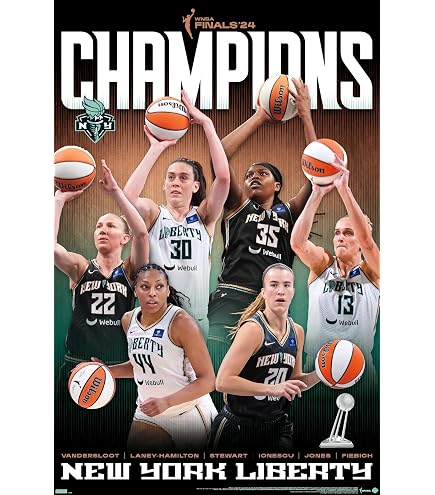 Amazon.com: WNBA League - Superstars 24 Wall Poster, 34L