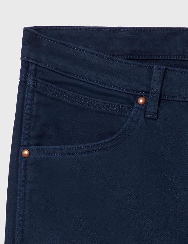 - Jeans Hombre - Corte Regular - Peak Comfort - Azul Zafiro Oscuro