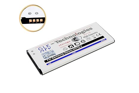 GLK-Technologies Geld zurück Garantie - Kaufen ohne Risiko Akku passend für Samsung Galaxy Note 4 IV SM-N910F mit 3400mAh Hoc