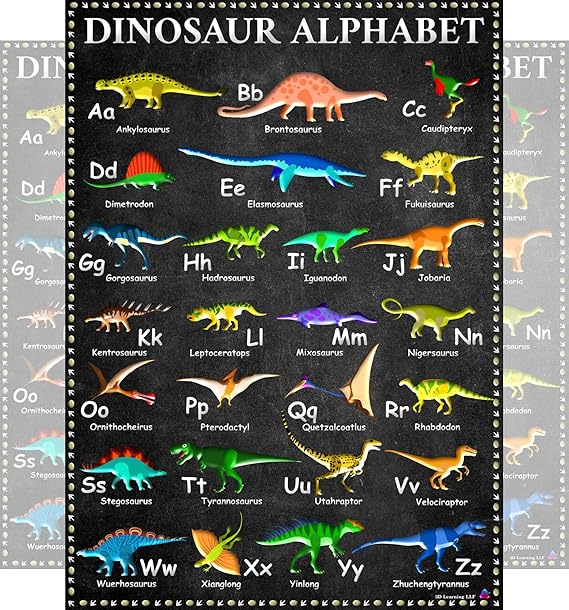 dinosaurs abc wall art nursery a z set of 3 educational dinosaur alphabet numbers printable s letter y count to 10 poster 1 10 poster digital drawing illustration decotazeen com