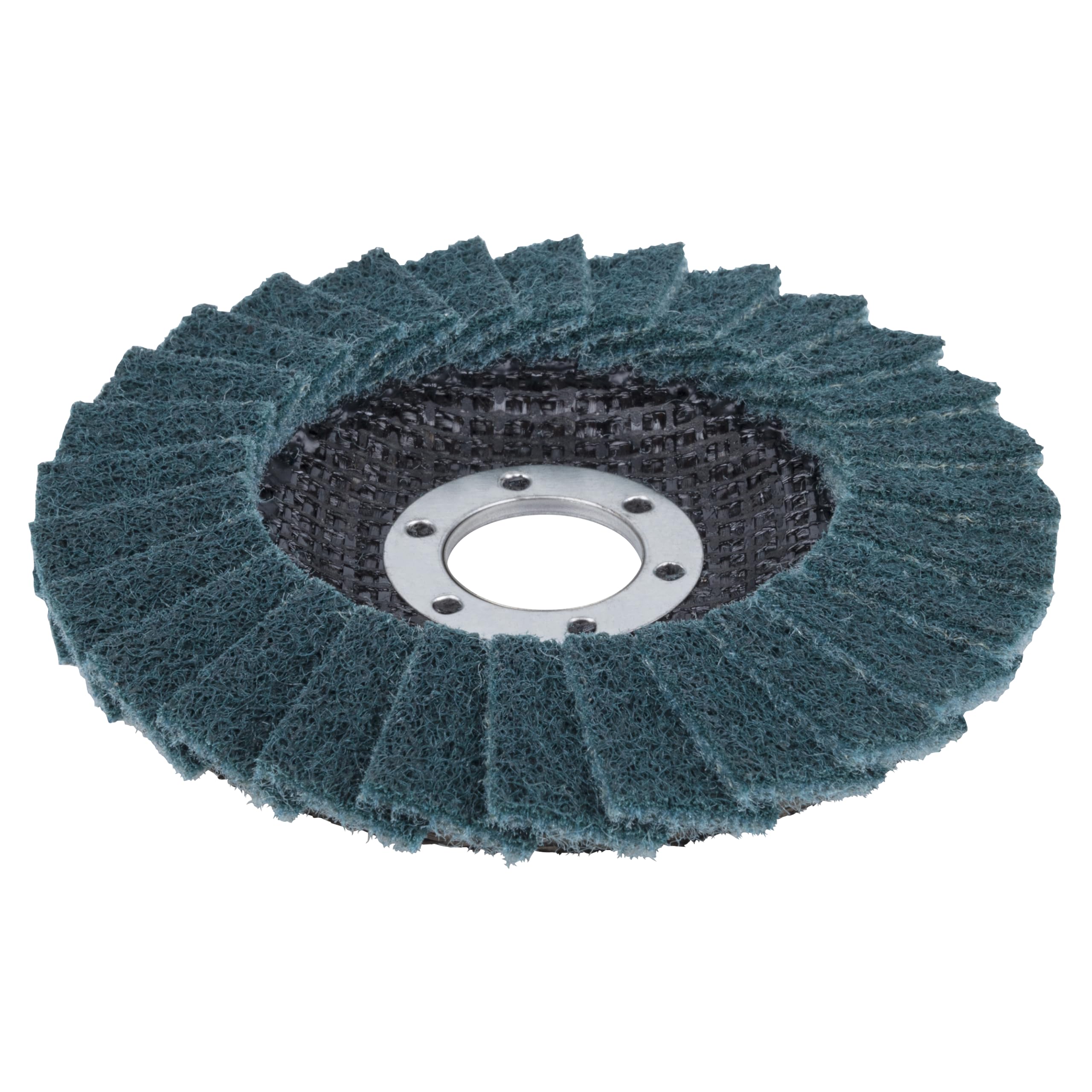 wolfcraft Fibre Lamellar Flap Disc, fine, Ø 115 mm I 8423099