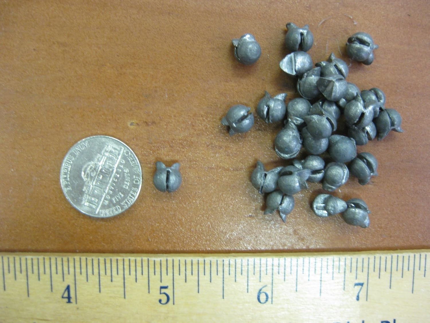 取り外し可能な分割ショット1 16オンス30個 パック 鉛重量 B0090u75rw オモリシンカー 最高の品質の