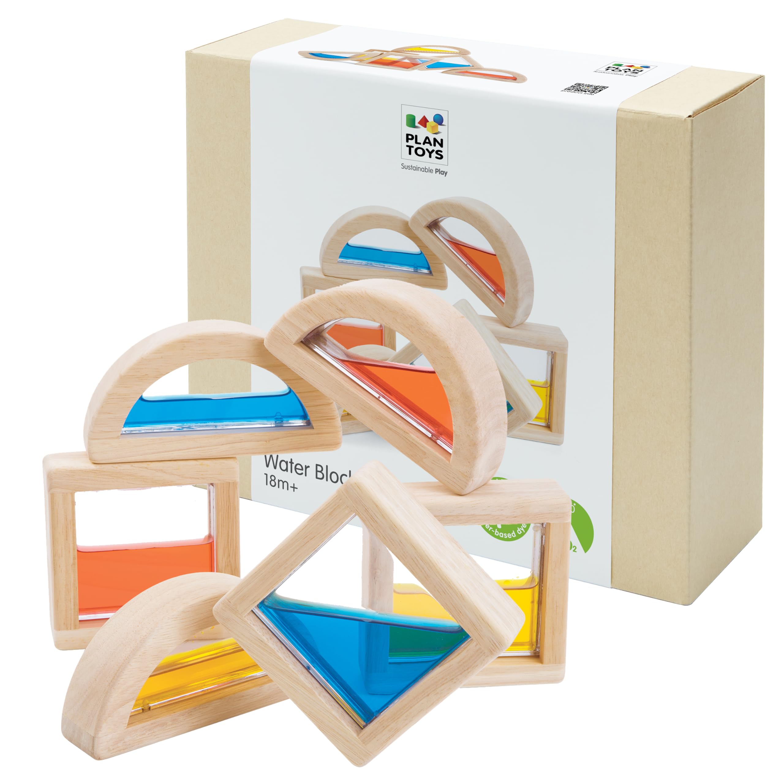 Plan Toys 55231 Water Blocks