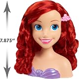 Just Play Disney Princess Ariel Styling Head - 8 Inch Kids Hair Toy view 6