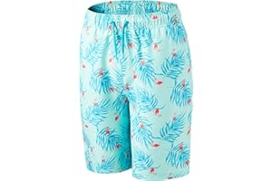 BARRACUDA BAY Boys Swim Trunks Quick-Dry w/Ultra Soft Jersey Lining Premium Eco Material UPF 50+