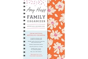 2026 Amy Knapp's Family Organizer: 17-Month Weekly Planner for Mom (Includes Stickers, Thru December 2026) (Amy Knapp's Plan Your Life Calendars)