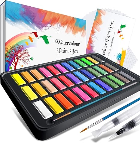 Watercolor Paint set ,Emooqi Premium 