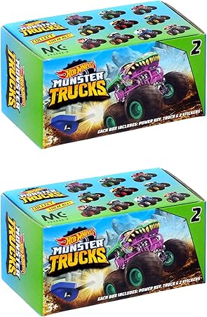 hot wheels mini monster trucks series 2