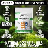 Anbar Mosquito Patches 132 Count Deet Free Natural 24-Hour Protection view 2