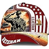 Veteran Hats for Men Veteran Baseball Caps We The People Vets Caps Patriotic Hats Military Ball Caps Veteran Gift