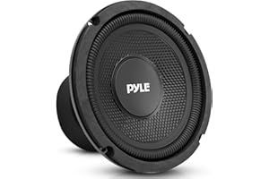 Pyle 6.5” Car Subwoofer Speaker – 150W Power, 4 Ohm Single Voice Coil, Injection Cone with Rubber Edge, High-Performance Bass