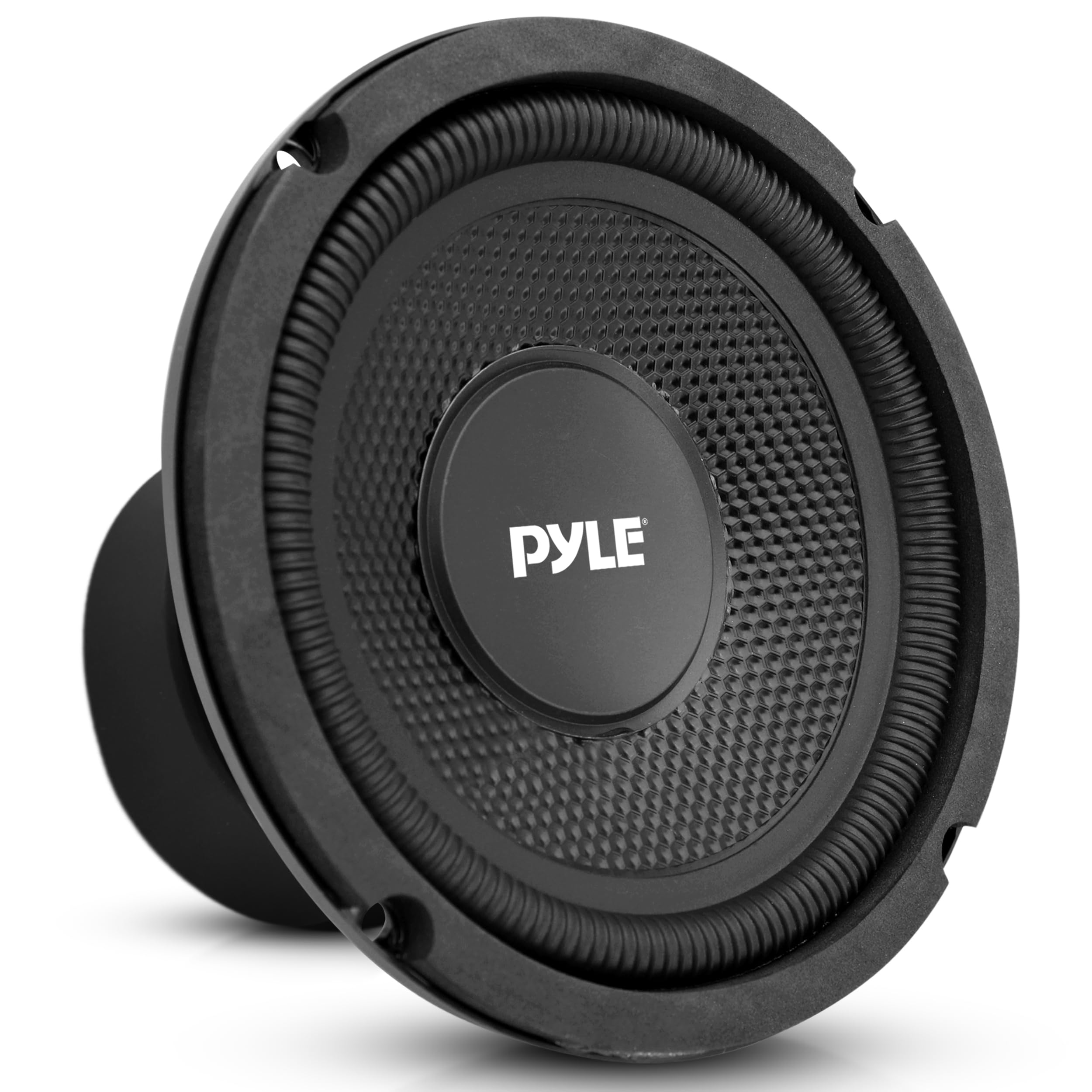 Pyle 1 x PLMW63 6.5" 165mm 6.5" Dia 75 Watt RMS 150 Watt Max Single Voice Coil 4 Ohm Rubber Suspension Car Subwoofer