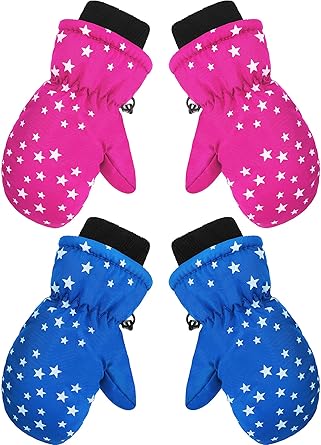 baby girl snow gloves