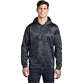 CamoHex Fleece Hoodie With Custom Print by Sport-Tek