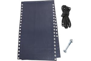 LUCCOV 17" 19" 21" Wide Zero Gravity Chair Replacement Fabric, Repair Cloth with 4 Gravity Chair Replacement Cord Screws Kit, Zero Gravity Chair Accessories for Sling Patio Lawn Lounge Chair, Blue