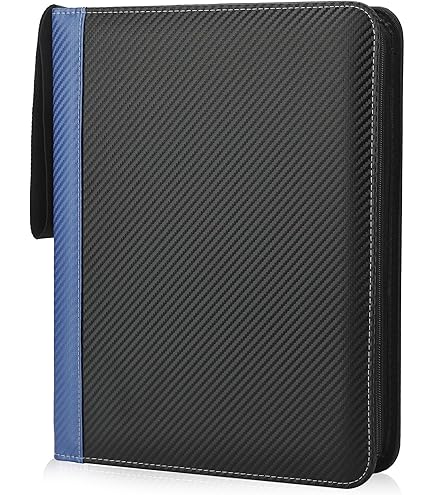Amazon.com: Rieton 9 Pocket 800+ Pockets Trading Card Binder, Fit
