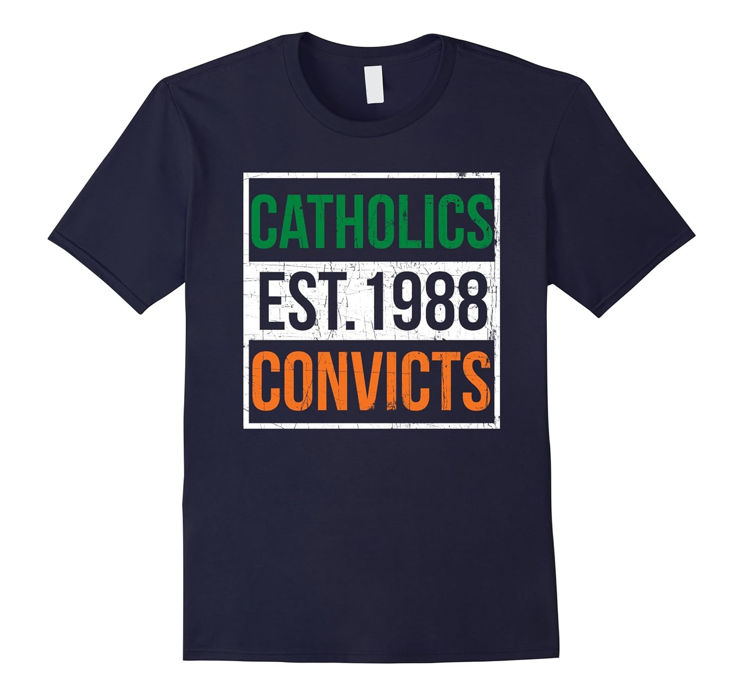 Catholics vs Convicts Classic Vintage Rivalry T-Shirts-ANZ