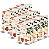 18 Pack 4x6 Acrylic Sign Holders, Clear Plastic Picture Frames 4x6 – Double-Sided Vertical Table Number Holders Acrylic Display Stands for Restaurants Weddings Offices – T-Shape Photo Holder for Table