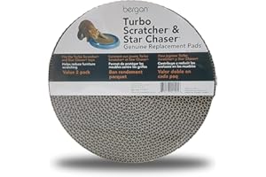 COASTAL Bergan Turbo Scratcher Replacement Pads, 2 Pack