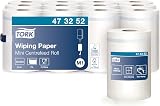 Tork 473252 Wiping Paper Advanced 12 Rolls 120 m M1 Mini Centrefeed System
