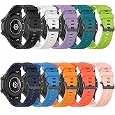 FitTurn Band Compatible with Huawei Watch 5 4 3 Pro/GT 6 5 4 3 2 46mm/GT Active/GTR 4 pro Watch 22MM Silicone Replacement Wristband Strap for Samsung Galaxy Watch 46mm/Gear S3/for Amazfit Bip 6 5 SmartWatch