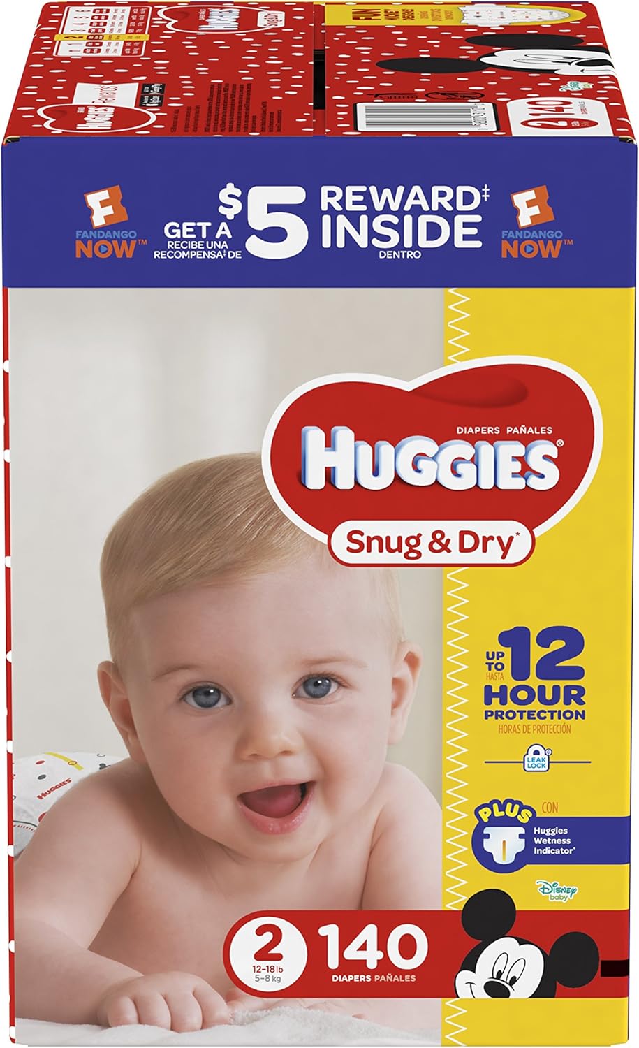 huggies size 2 140