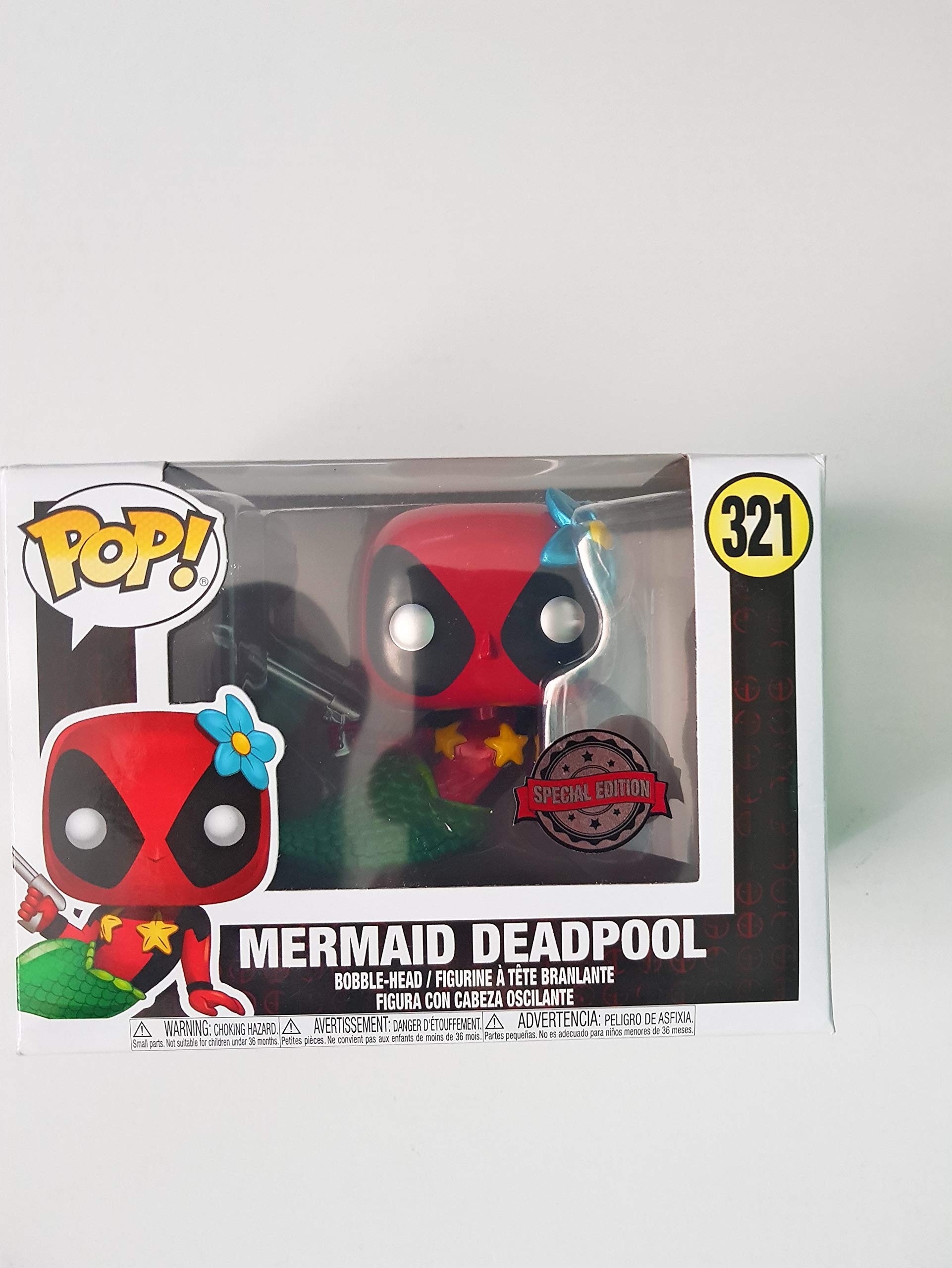 Deadpool Mermaid Vinyl Figure 321 Funko Pop! Standard