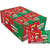 Lucas Salsagheti Watermelon Flavored Sweet &amp; Hot Candy Strips and Tamarind Flavored Sauce, 0.84 oz - 12 Pieces Pack for Treats, Snack, Parties, Pi&ntilde;atas