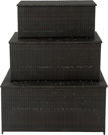 Amazon Com Cambridge Strgbox 3 Outdoor 3 In 1 Deck Storage Box