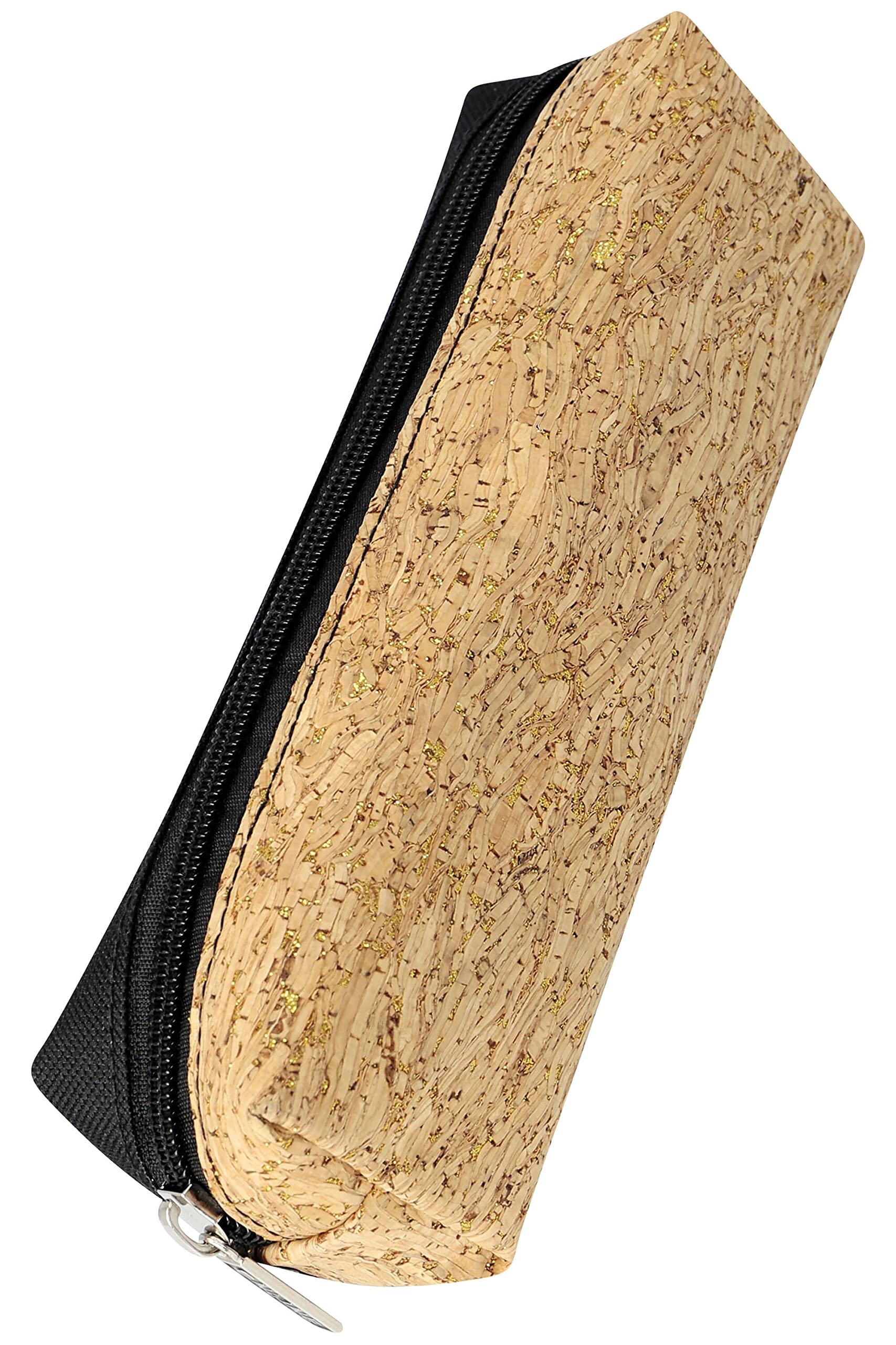 Online Premium Pencil Case Cork Design I Stylish Pencil Case for Boys and Girls I Pencil Case with Practical Zip I 1 Compartment I Ideal for School, University and Office