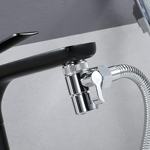 Kitchen Faucet Diverter Valve With Aerator Utility Sink Bathroom