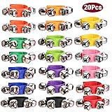 20 Pcs Wrist Band Jingle Bells Instrument
