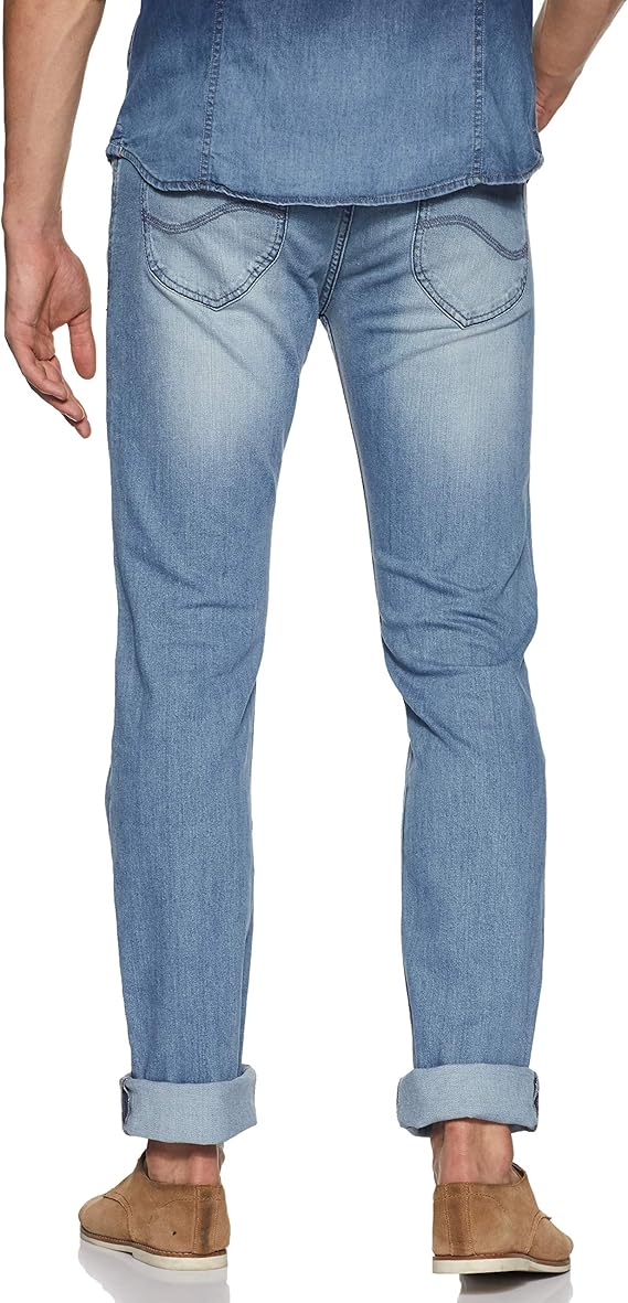 lee men's powell slim fit jeans