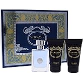 Versace POUR HOMME 3 PCS SET:(1.7 EDT SP + 1.7 SH + 1.7 B/W)