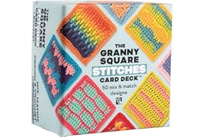 The Granny Square Stitches Card Deck: 50 Mix and Match Designs