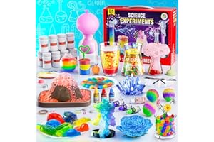110 Lab Experiments Science Kits for Kids - STEM Projects Educational Scientific Toys for Kids 6 7 8 9 10 12 Years Old, Chris