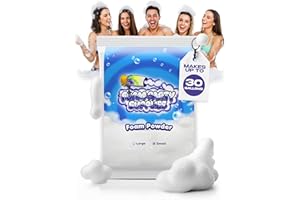 SurgeFX Foam Powder for Foam Machine with 30 Gallons Capacity - Pet & Human Safe, Ultra Concentrated - Eco-Friendly, Non-Stai
