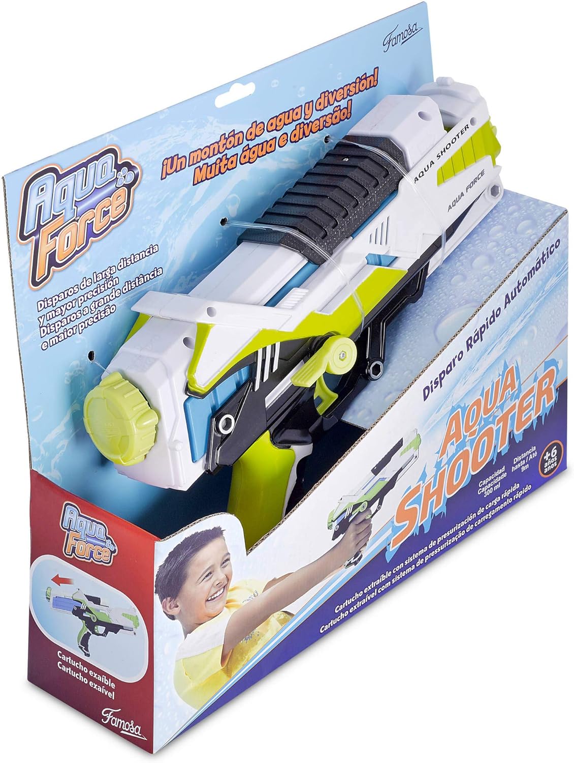 pistolas de agua aqua force