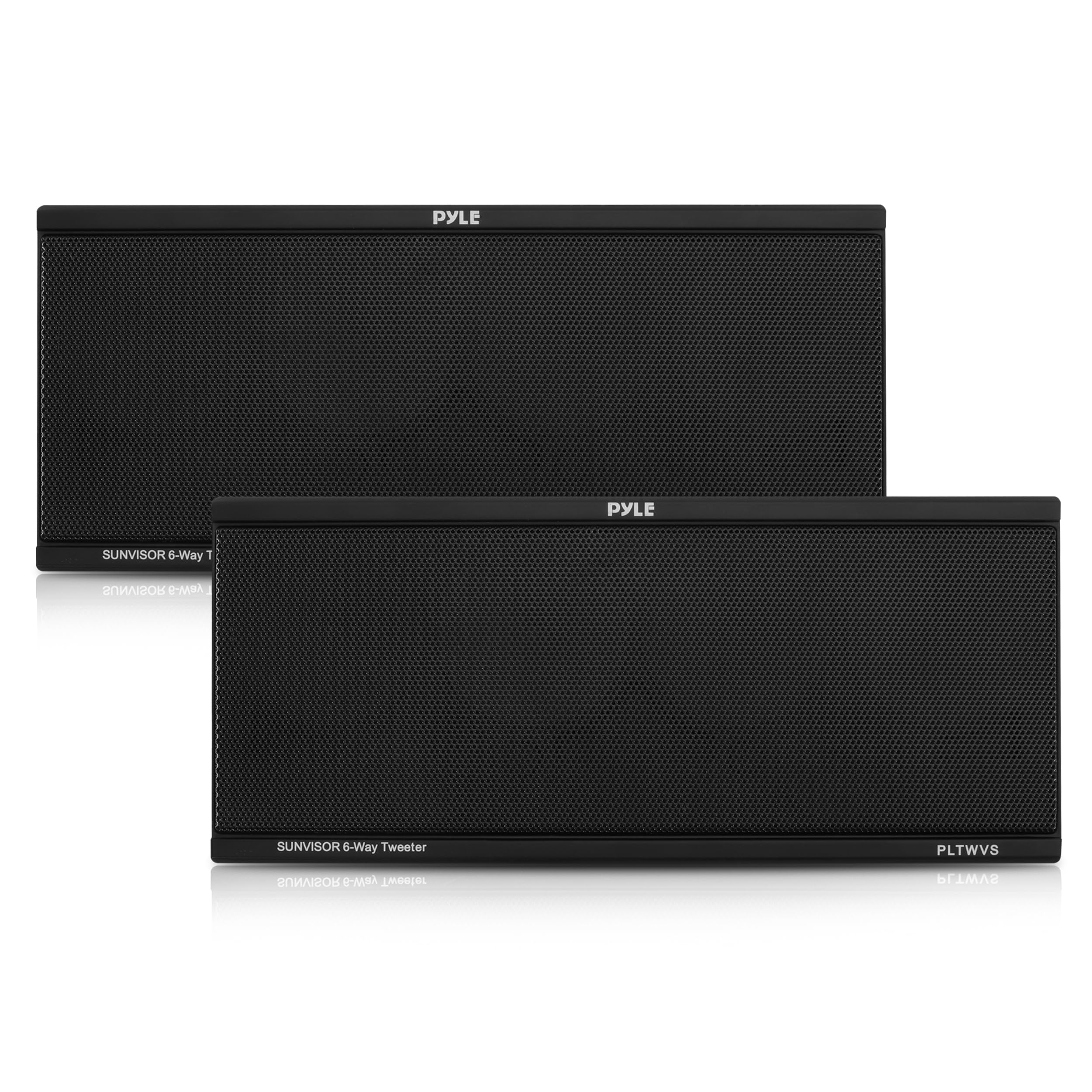 Pyle PLTWVS 6 Way 200 W Sunvisor Mount Car Audio Tweeter System